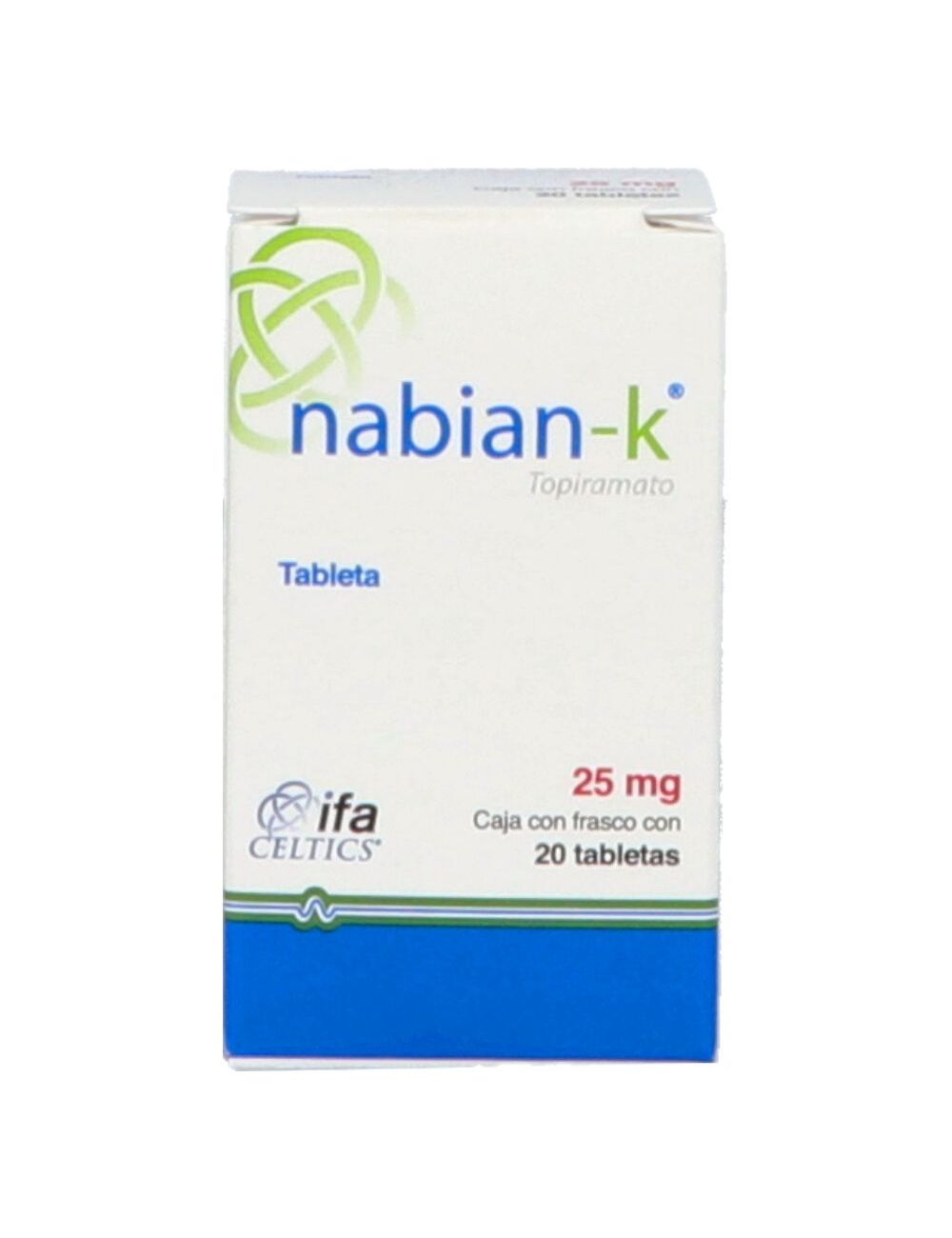 NABIAN-K 25MG C/20 TAB