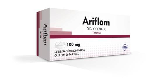 ARIFLAM (DICLOFENACO) 100MG C/20 ULTRA