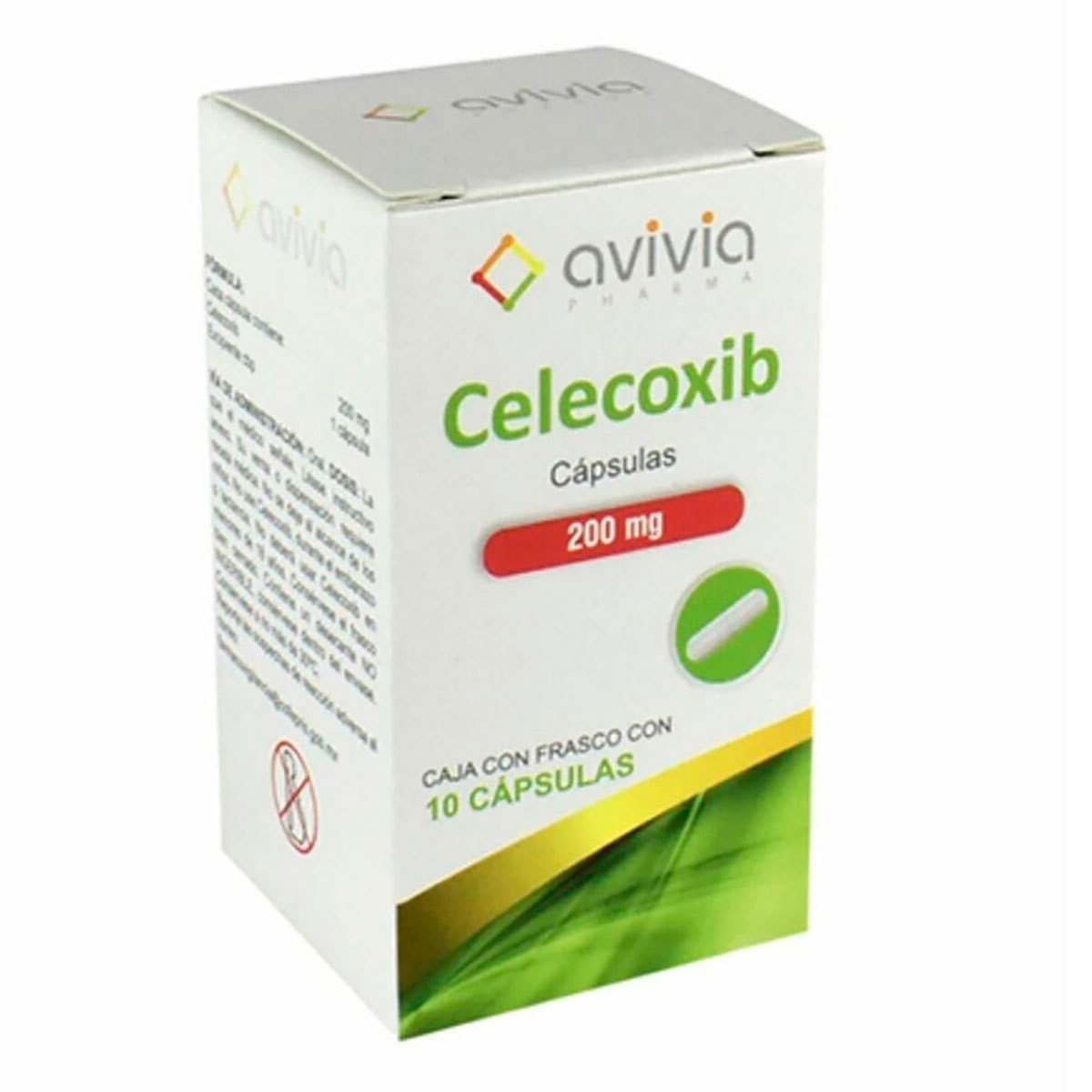 CELECOXIB 200MG C/10 CAPS (AVIVIA)