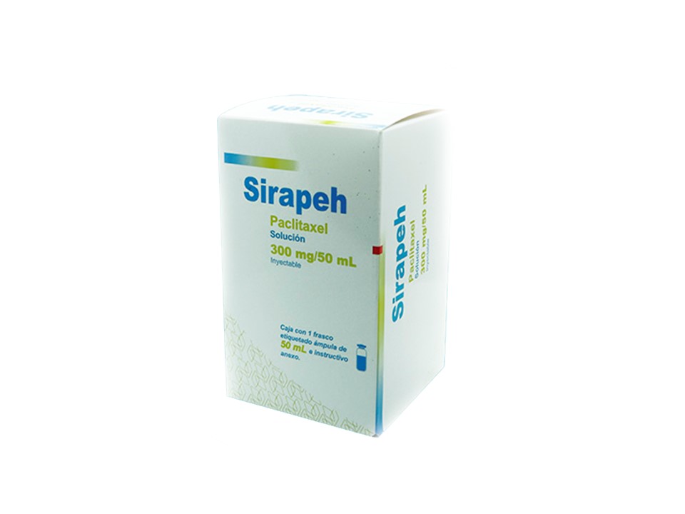 SIRAPEH 300 MG/50 ML FCO AMP INY