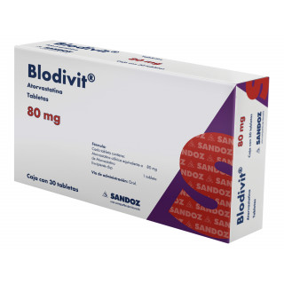 BLODIVIT 80MG C/30 TABS