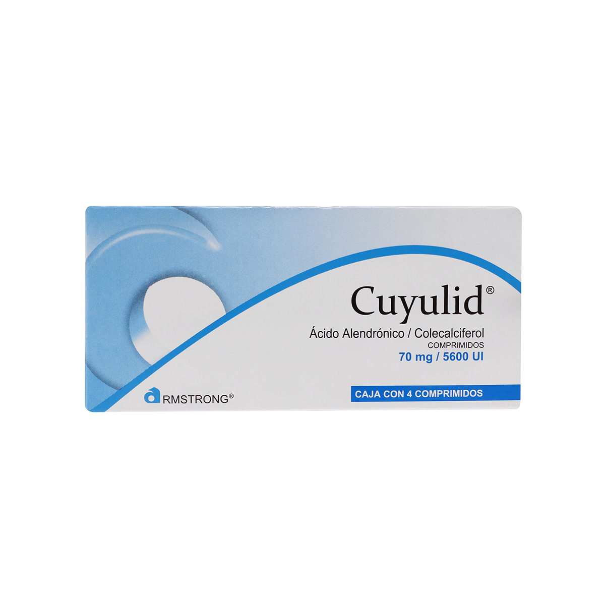 CUYULID 5600UI/70MG C/4 COMP.