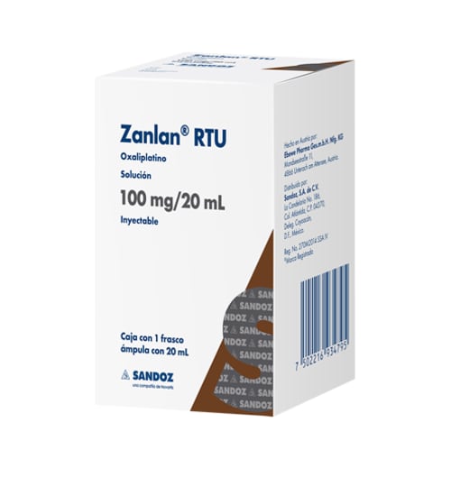 ZANLAN RTU 100 MG/20 ML FCO AMP 20 ML