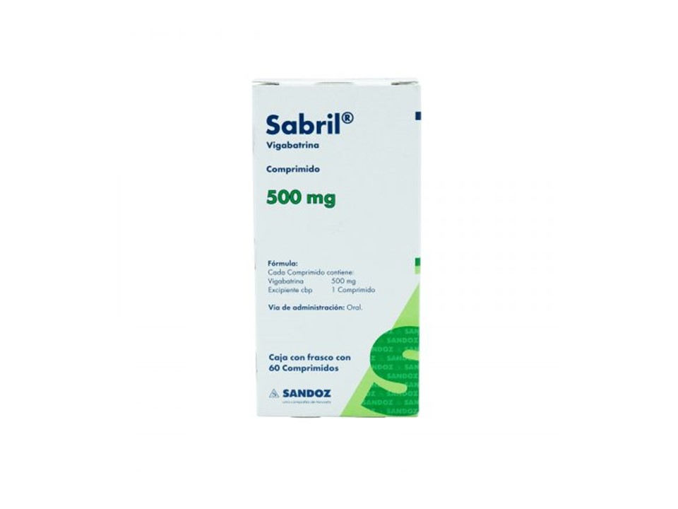 SABRIL 500MG C/60 TABS