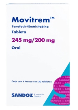 MOVITREM 200 245MG 30 TABS