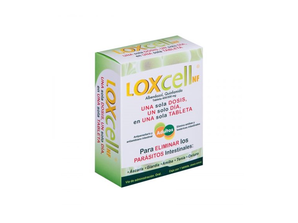 LOXCELL 400/300 MG C/1 TAB