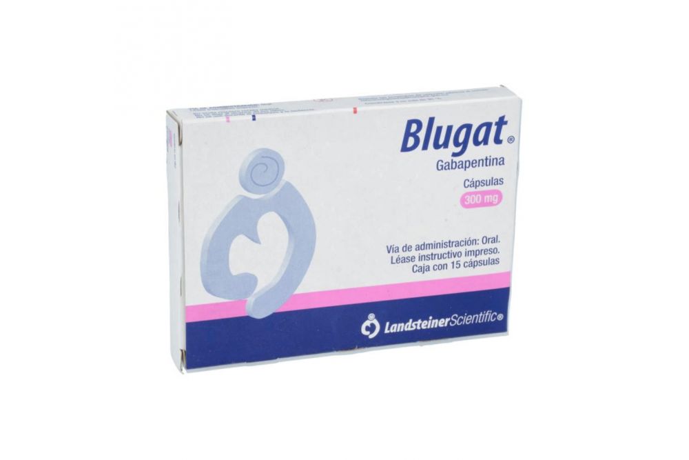 BLUGAT 300 MG C/15 CAP