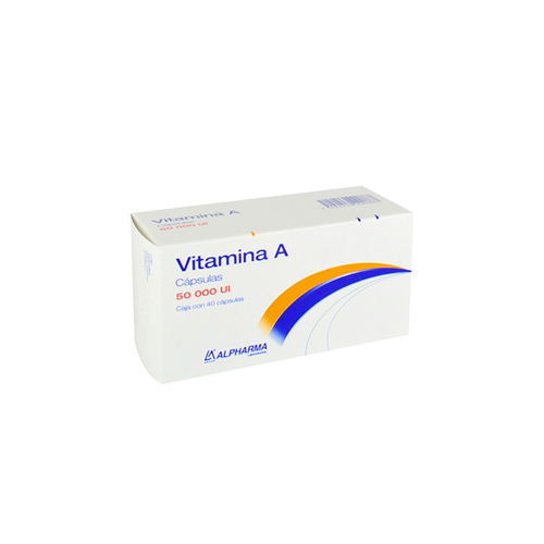 VITAMINA A 50 000 IU TAB C/40