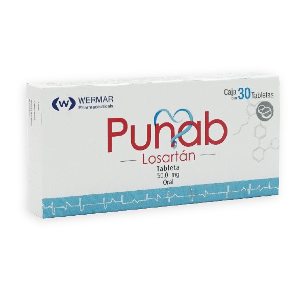 PUNAB 50MG C/30 TAB