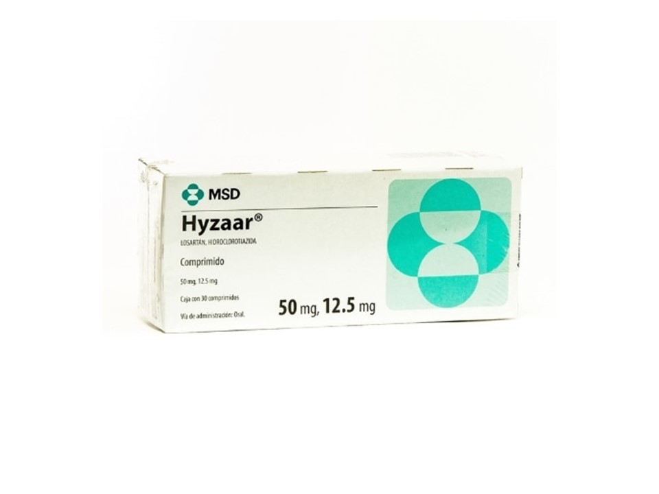 HYZAAR 50/12.5MG 2x1 C/30 COMP.