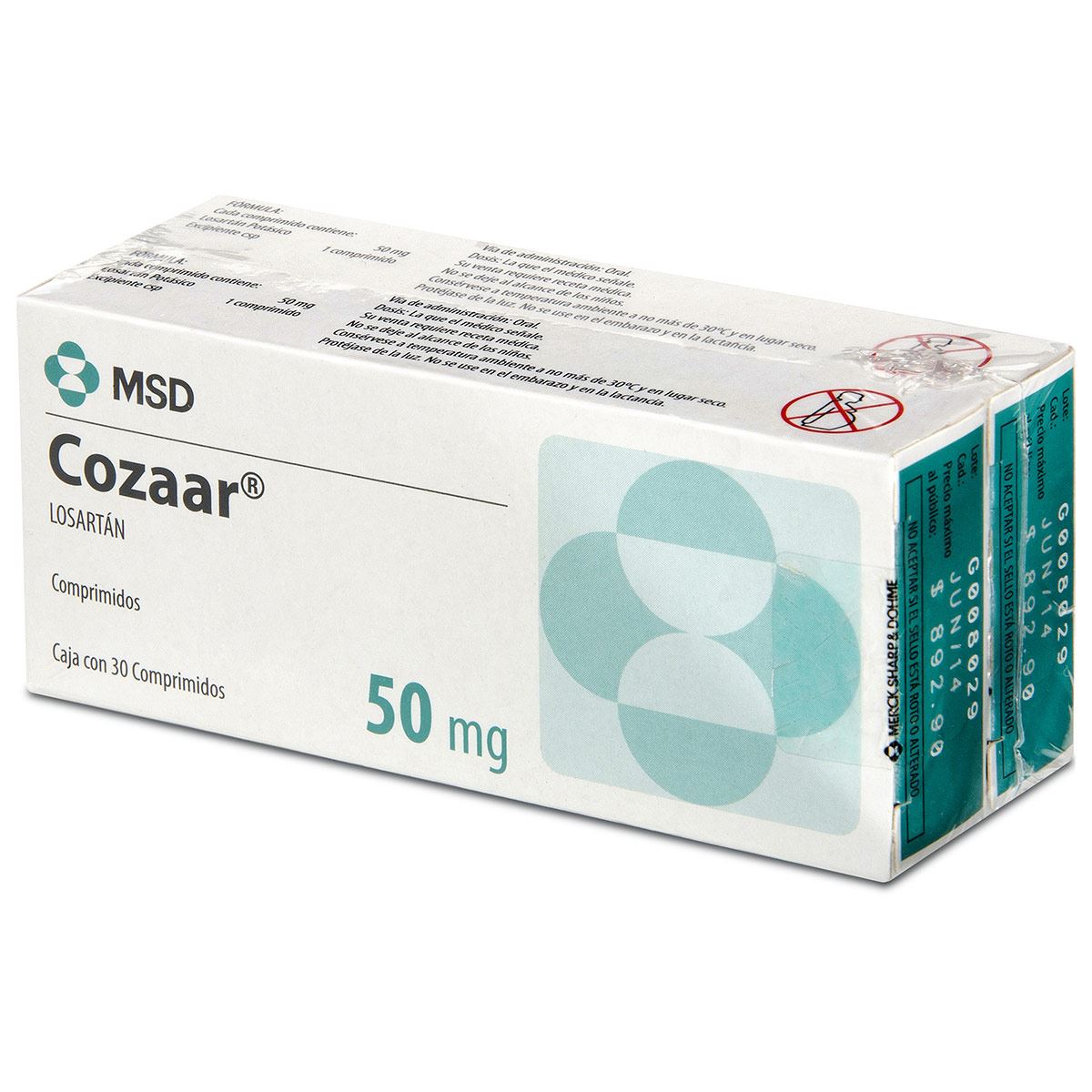 COZAAR 50MG C/30 DUO