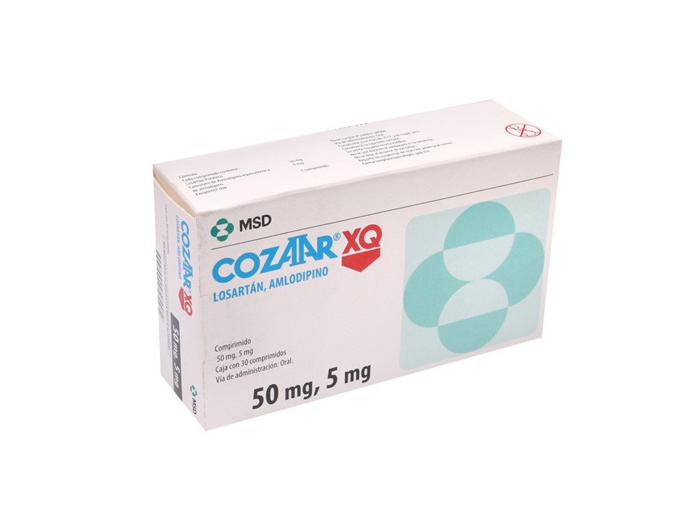 COZAAR XQ 50/5MG C/30 CPR