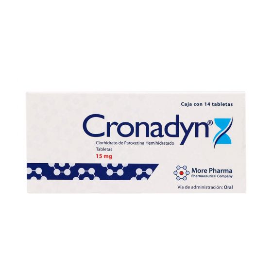 CRONADYN 15 MG C/14 T