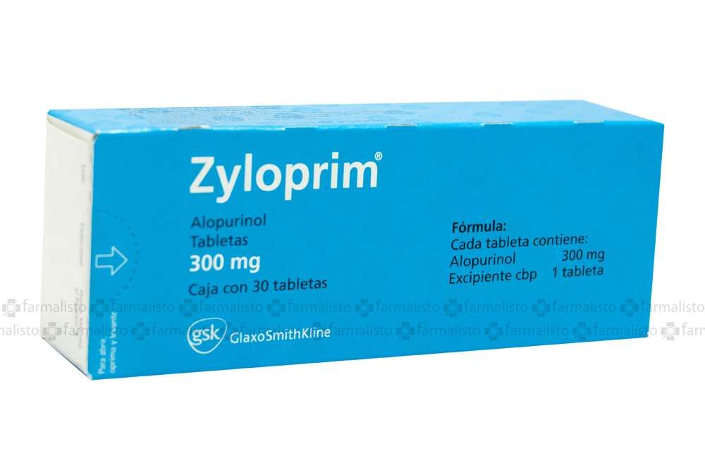 ZYLOPRIM 300 MG C/30 TAB