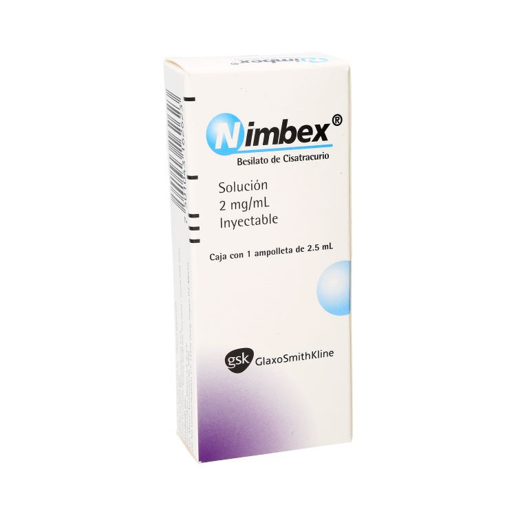 NIMBEX 5MG/2.5ML FCO.AMP. (2MG/ML)