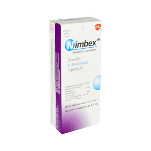 NIMBEX 10MG/5.0ML FCO.AMP.