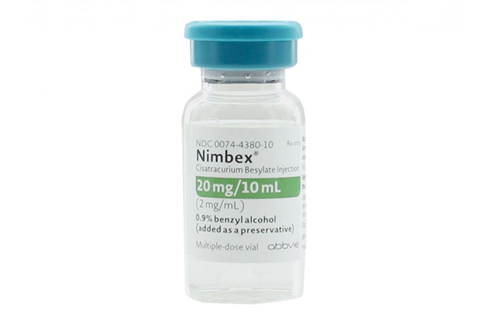 NIMBEX 20 MG/10 ML FCO AMP