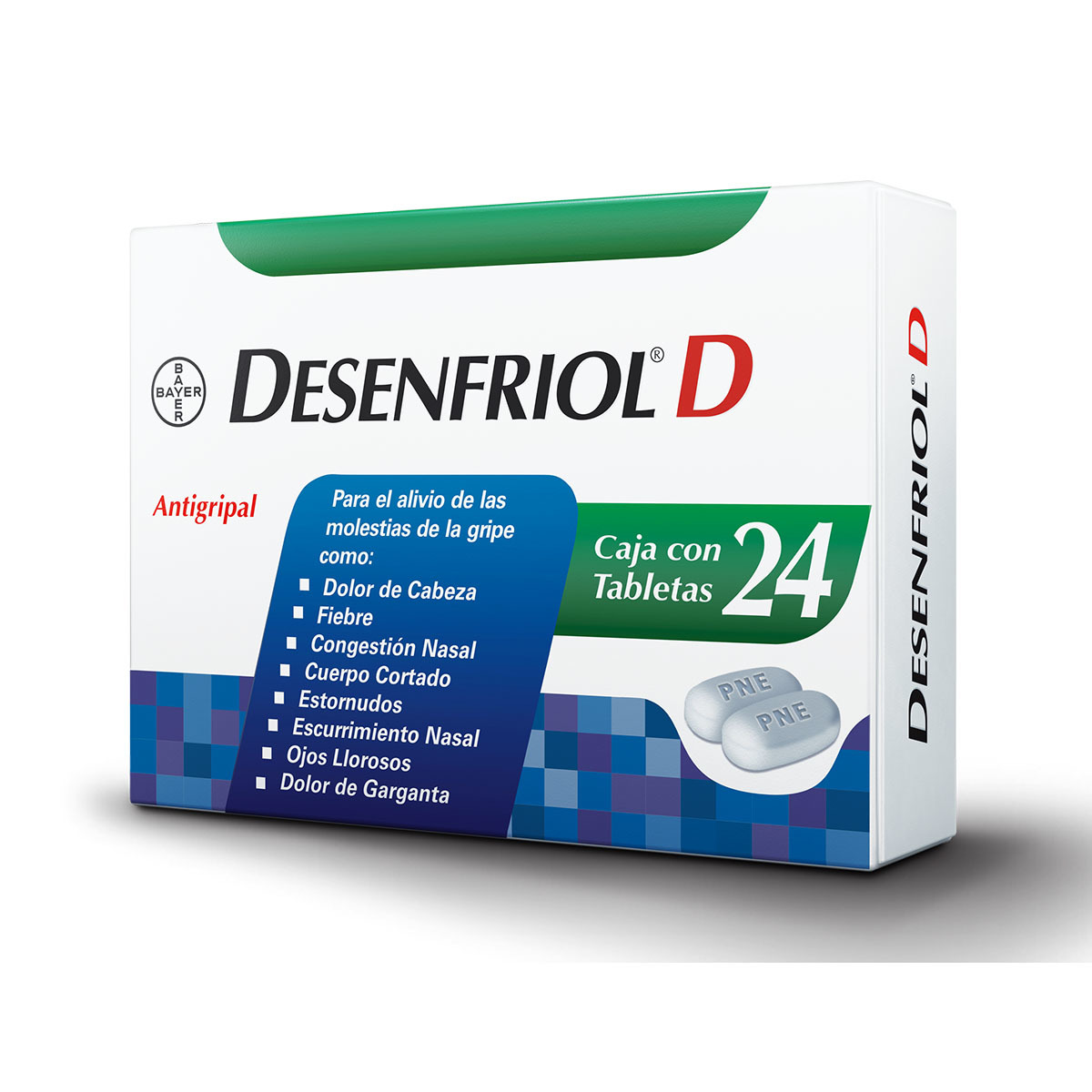 DESENFRIOL D 24 TABS