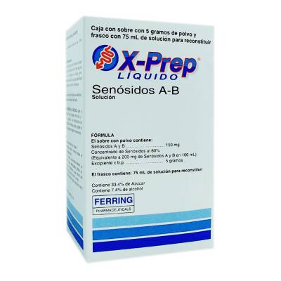 X PREP SENOSIDOS A-B 75ML SOL