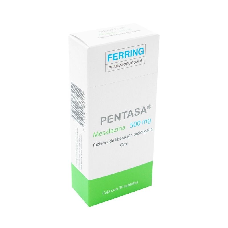 PENTASA 30 TABS 500MG