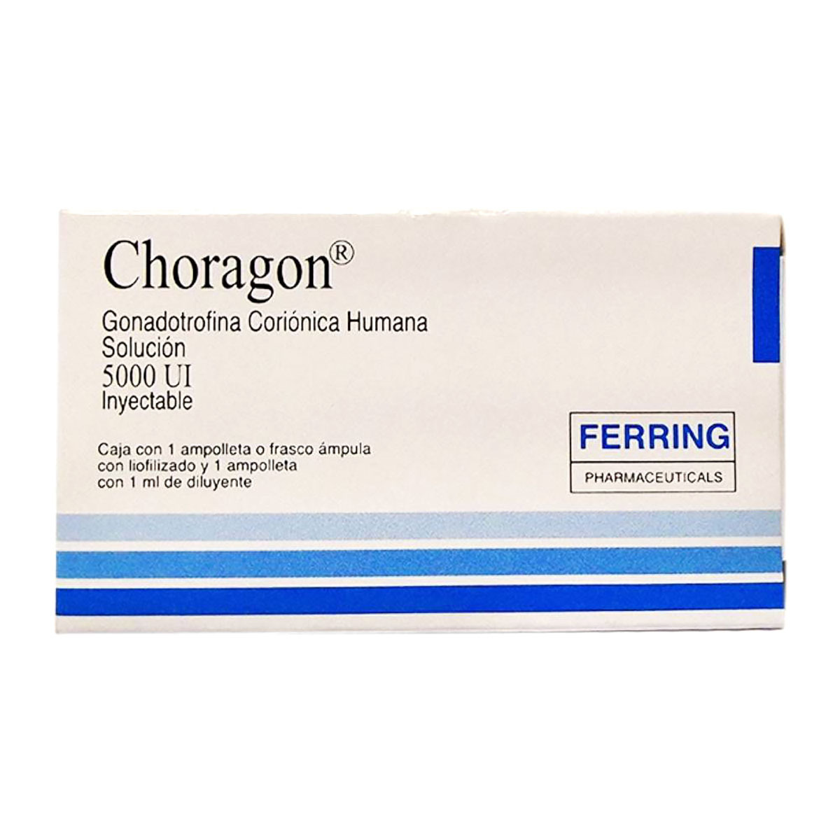 CHORAGON 5000UI C/1 AMP 1ML