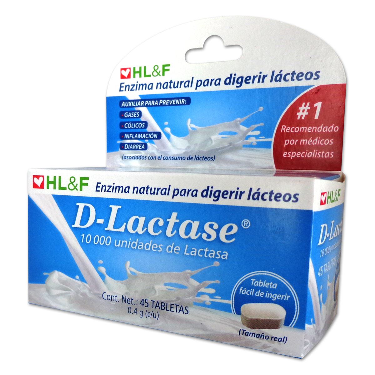 D LACTASE 0.4G TAB 45