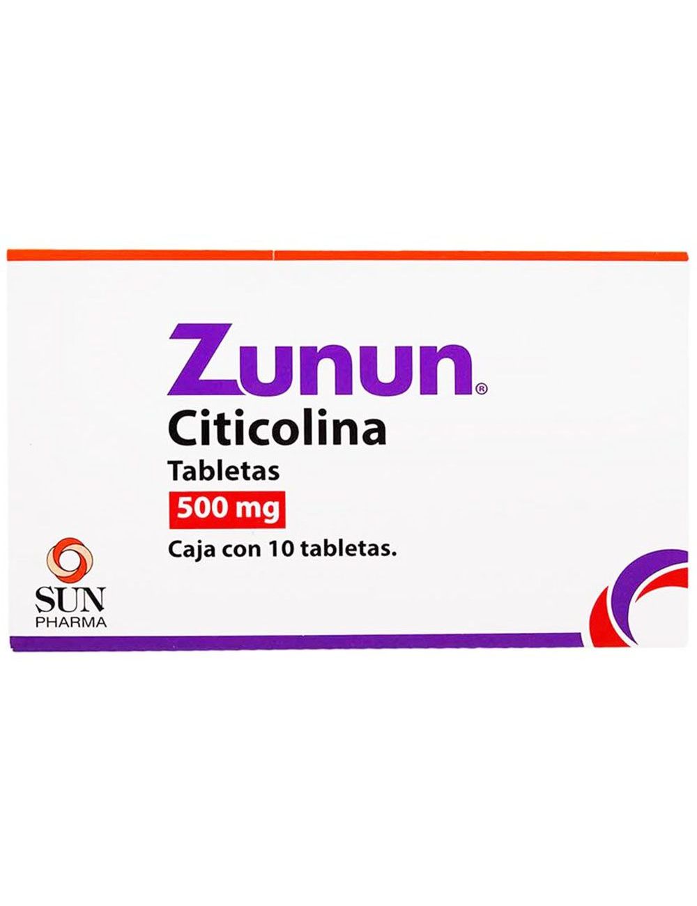 ZUNUN 500 MG C/10 T