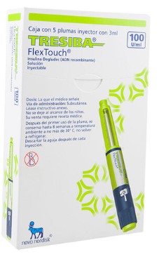 TRESIBA FLEX TOUCH 100 U/ML C/1 PLUMA PRECARGADA