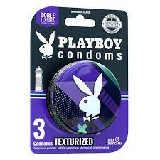 PRESERVATIVO PLAYBOY TEXTURIZADOS  C/3