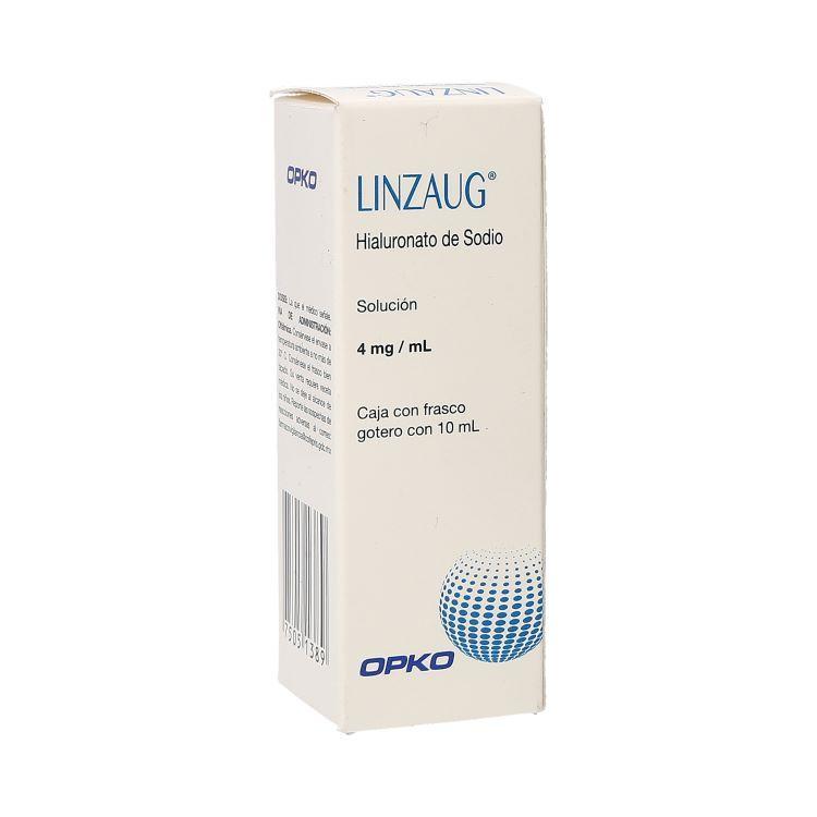 LINZAUG 4 MG/ML SOL OFT C/10 ML