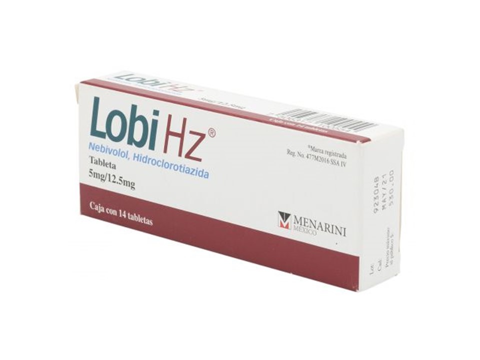 LOBI HZ 5 MG/12.5 MG C/14 T