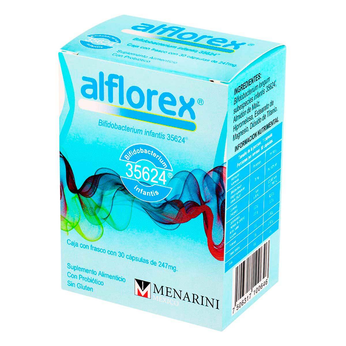 ALFLOREX 247 MG C/30 CAP