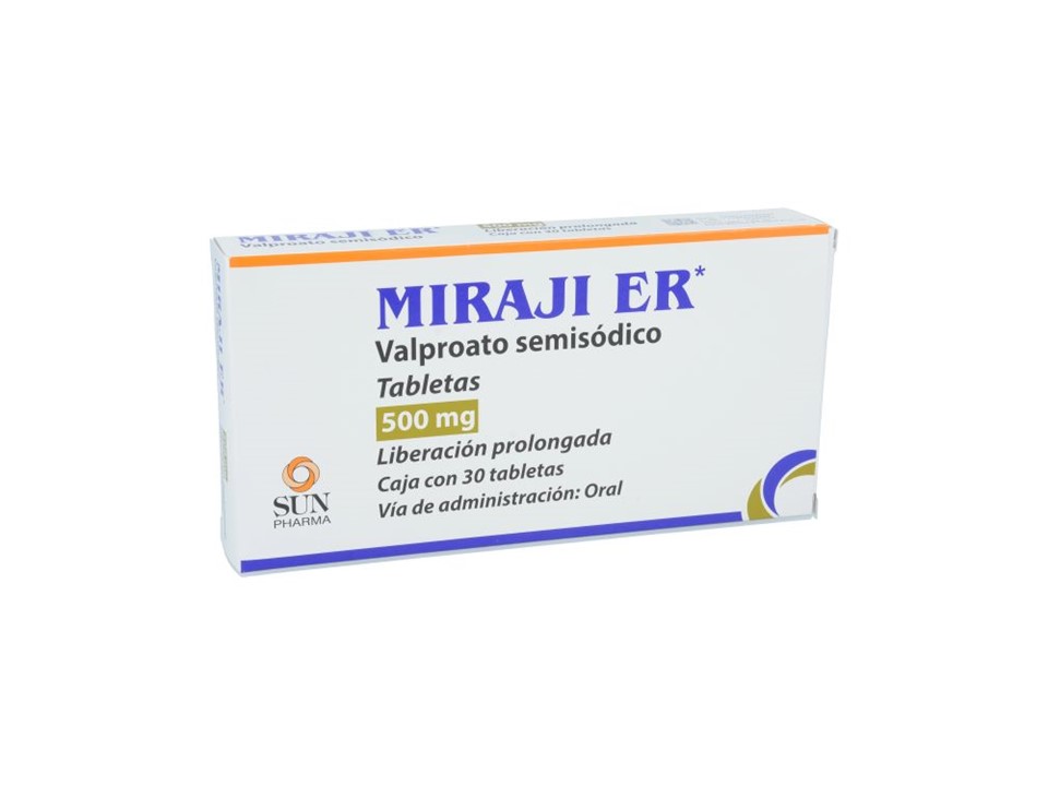 MIRAJI ER 500 MG C/30 T