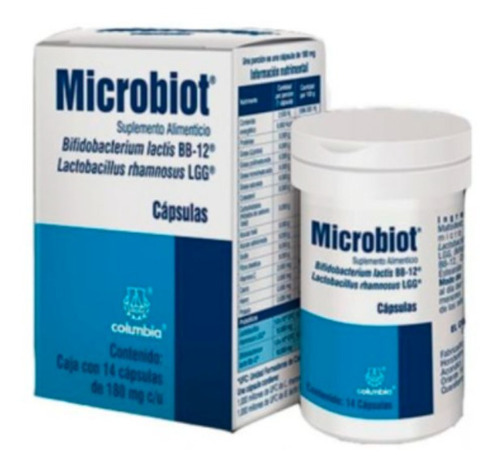 MICROBIOT 180MG C/14 CAP.