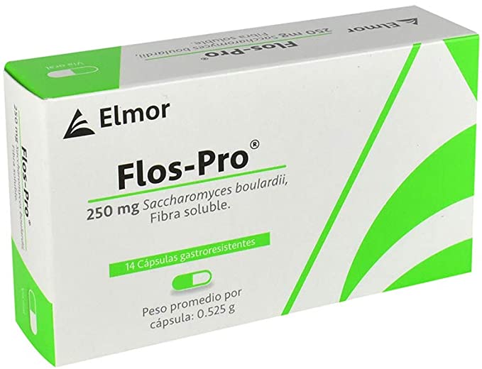 FLOS PRO 250MG C/14 CAPS