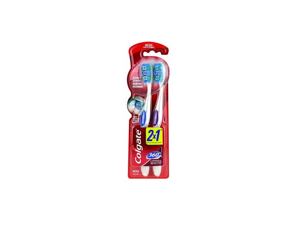 CEPILLO COLGATE CDNT 360 LUMINOUS