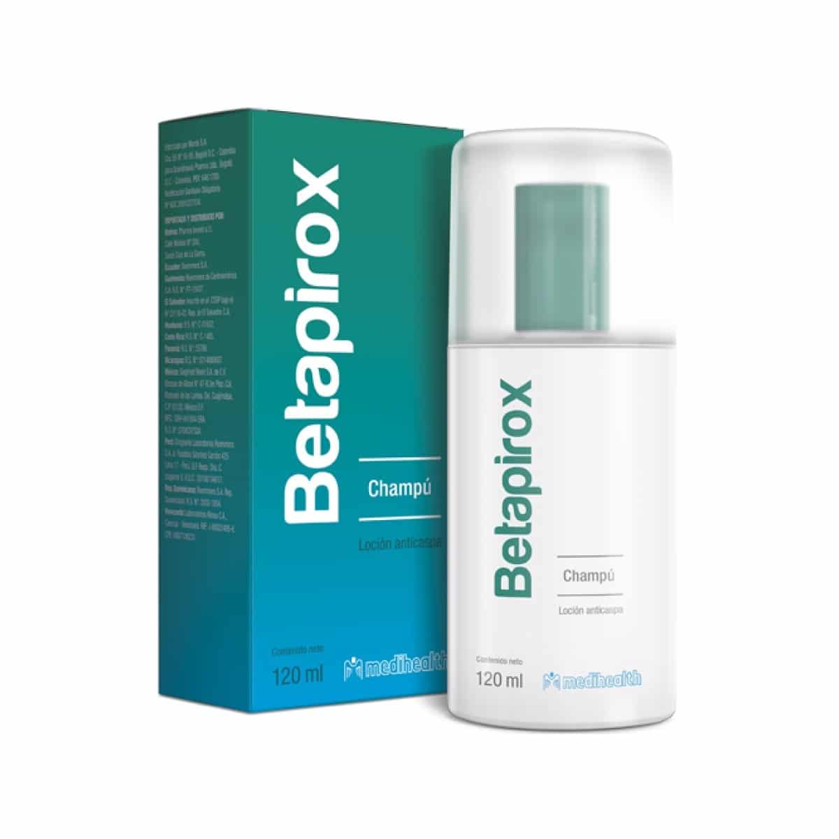 BETAPIROX SHAMPOO FCO 120 ML