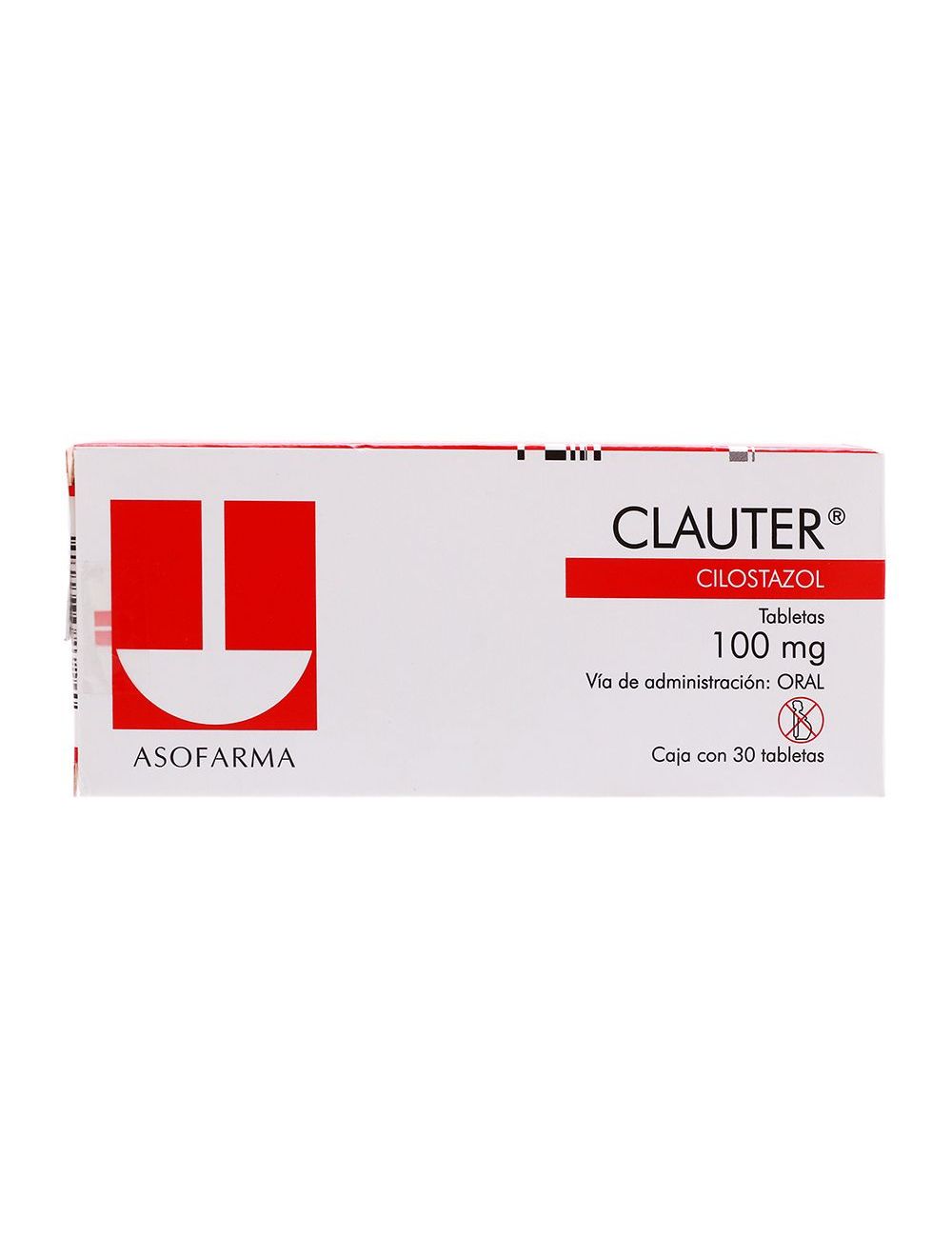 CLAUTER 100 MG C/30 T