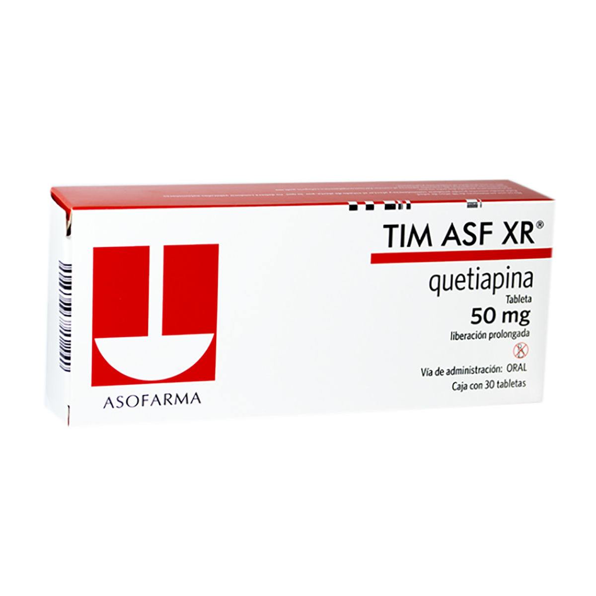 TIM ASF XR 50 MG C/30 T