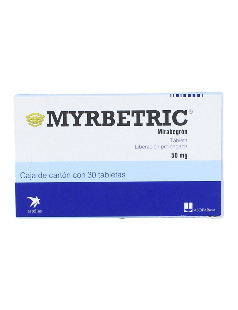 MYRBETRIC 50 MG C/30 T