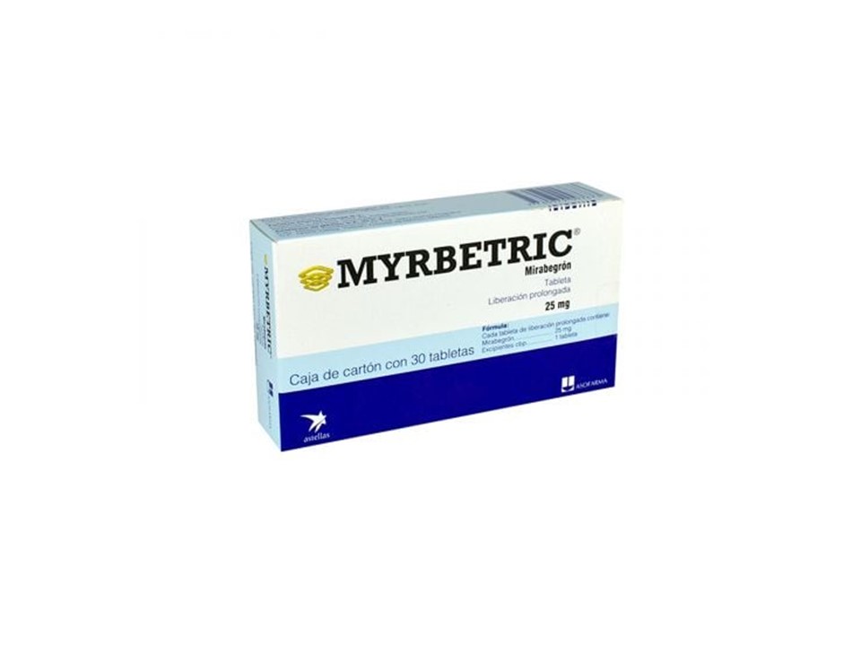 MYRBETRIC 25 MG C/30 T