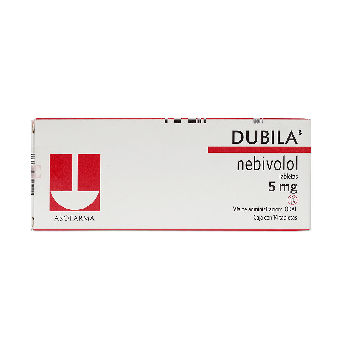 DUBILA 5 MG C/14 T