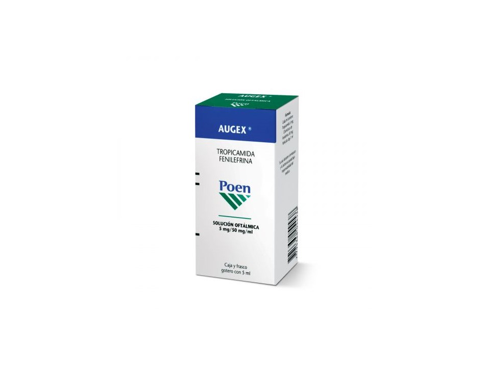 AUGEX 5 MG/50 MG/ML SOL OFT 5 ML