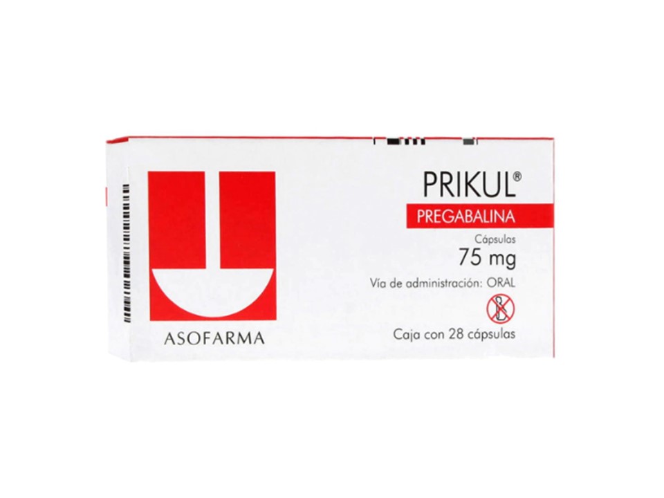 PRIKUL 75 MG C/28 CAP