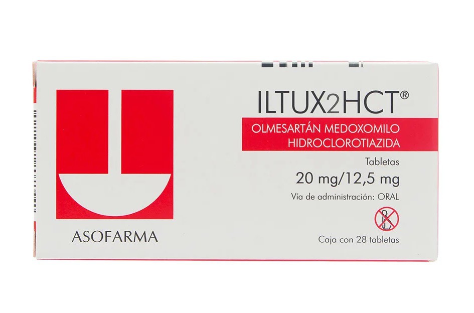 ILTUX2HCT 20 MG/12.5 MG C/28 T