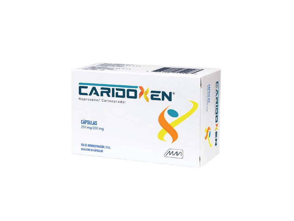 CARIDOXEN 250MG/200MG C/30