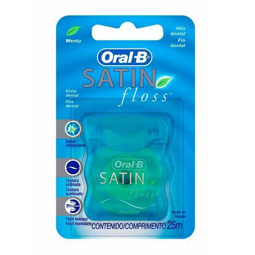 HILO DENTAL ORAL B SATIN C/25 M