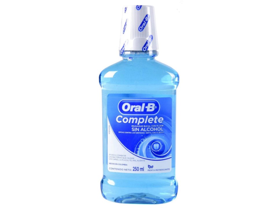 ENJUAGUE BUC ORAL B COMPLETE 250 ML 