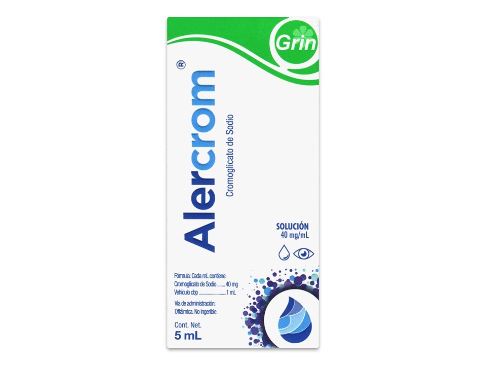 ALERCROM 4% 40 MG/ML SOL OFT 5ML