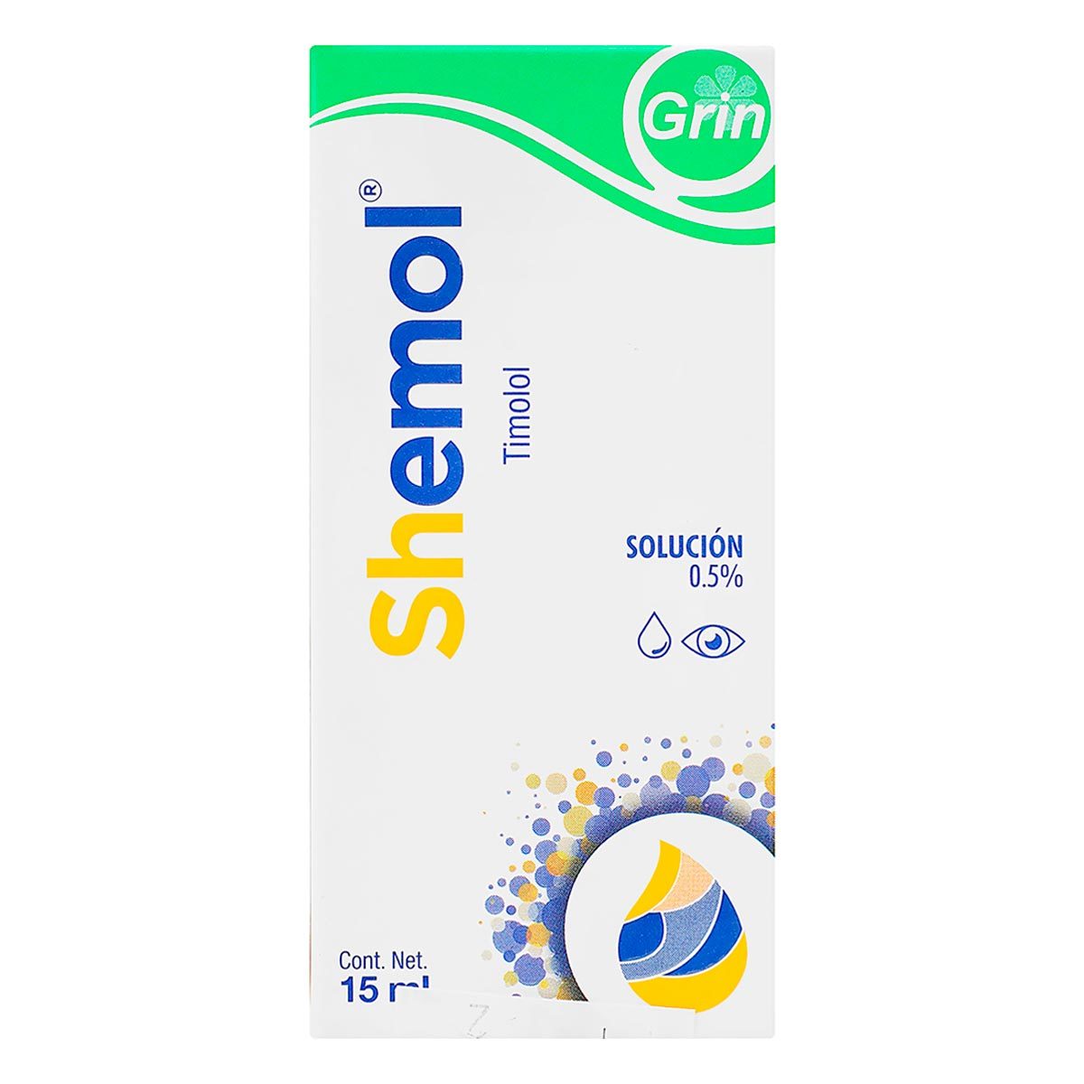 SHEMOL 5% SOL OFT 15ML